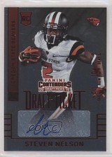 2015 Contenders Draft Picks College Ticket Red Foil Steven Nelson #258 Auto 0c2
