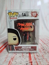 Tobin Bell Signed Jigsaw Funko With COA And Protector