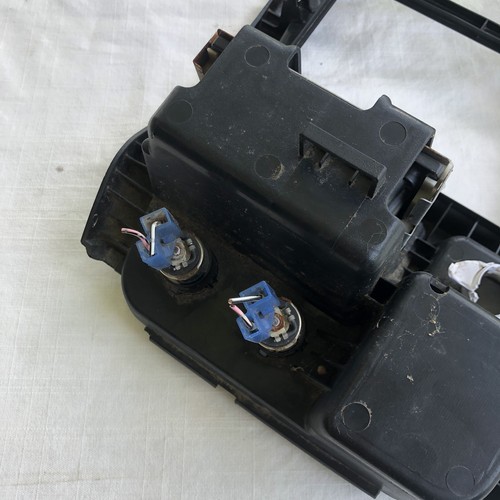 99-02 Toyota 4Runner tablero central radio bisel ventilación negro envolvente HVAC - Imagen 5 de 8