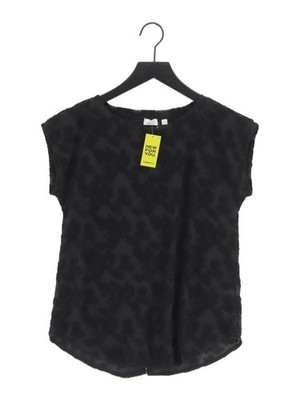 Wilfred Damen Top S schwarz Baumwolle mit Polyester, Elasthan Basic