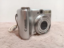 Cannon PowerShot A570 IS digital Camera 7.1 MP Tested And Working 