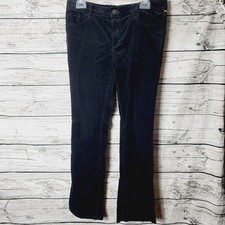 Loft Black Corduroy Modern Boot Pants Size 29/8