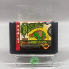 Boogerman A Pick and Flick Adventure (Sega Genesis,
