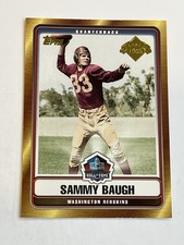 2006 Topps Football Hall of Fame Tribute - Sammy Baugh - Washington Redskins