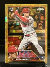 2023 Topps Chrome Sapphire Edition - Dalton Guthrie #398 Gold /50 (RC)