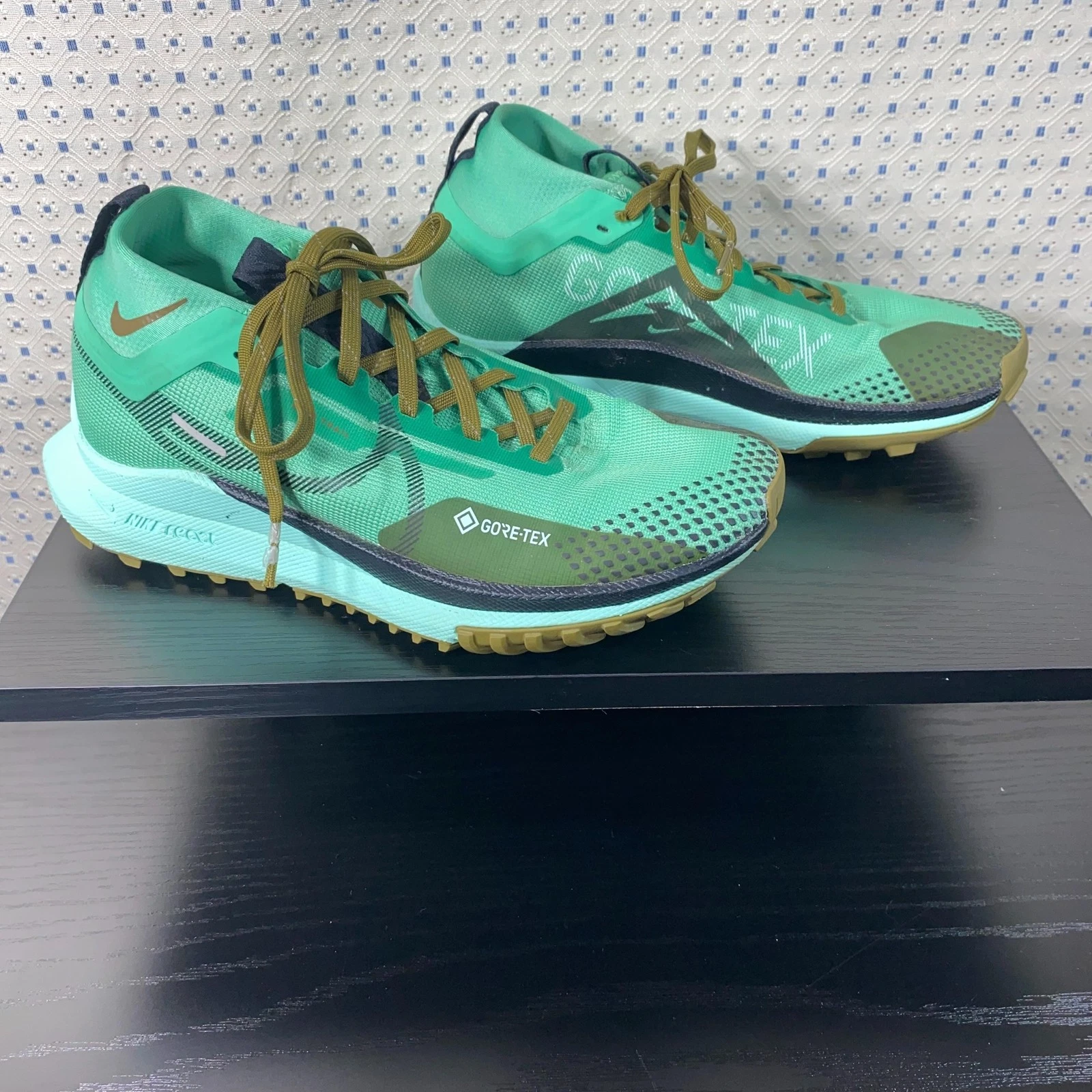 Nike Pegasus Trail 4 Shoes Mens Size 6 GreenTrail Running Sneakers Trainers
