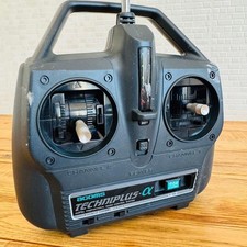 Acoms Propo TECHNIPLUSα 27MHz RC Sender Gebraucht Löten Rost Japan 44b