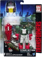 Skullsmasher and Grax Deluxe Class    Transformers Generations Titans Return