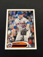 Matt Harvey 2012 Topps Update #US23 Rookie Card. rookie card picture