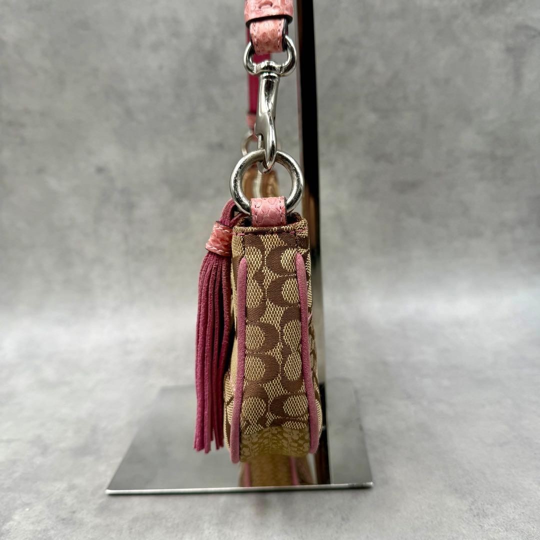 Coach Patchwork Accessory Pouch Shoulder Bag 3693… - image 4