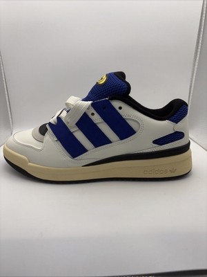 Adidas Forum 2000 Men s Shoes White Blue Black Size 8 New With Box W/Black Laces