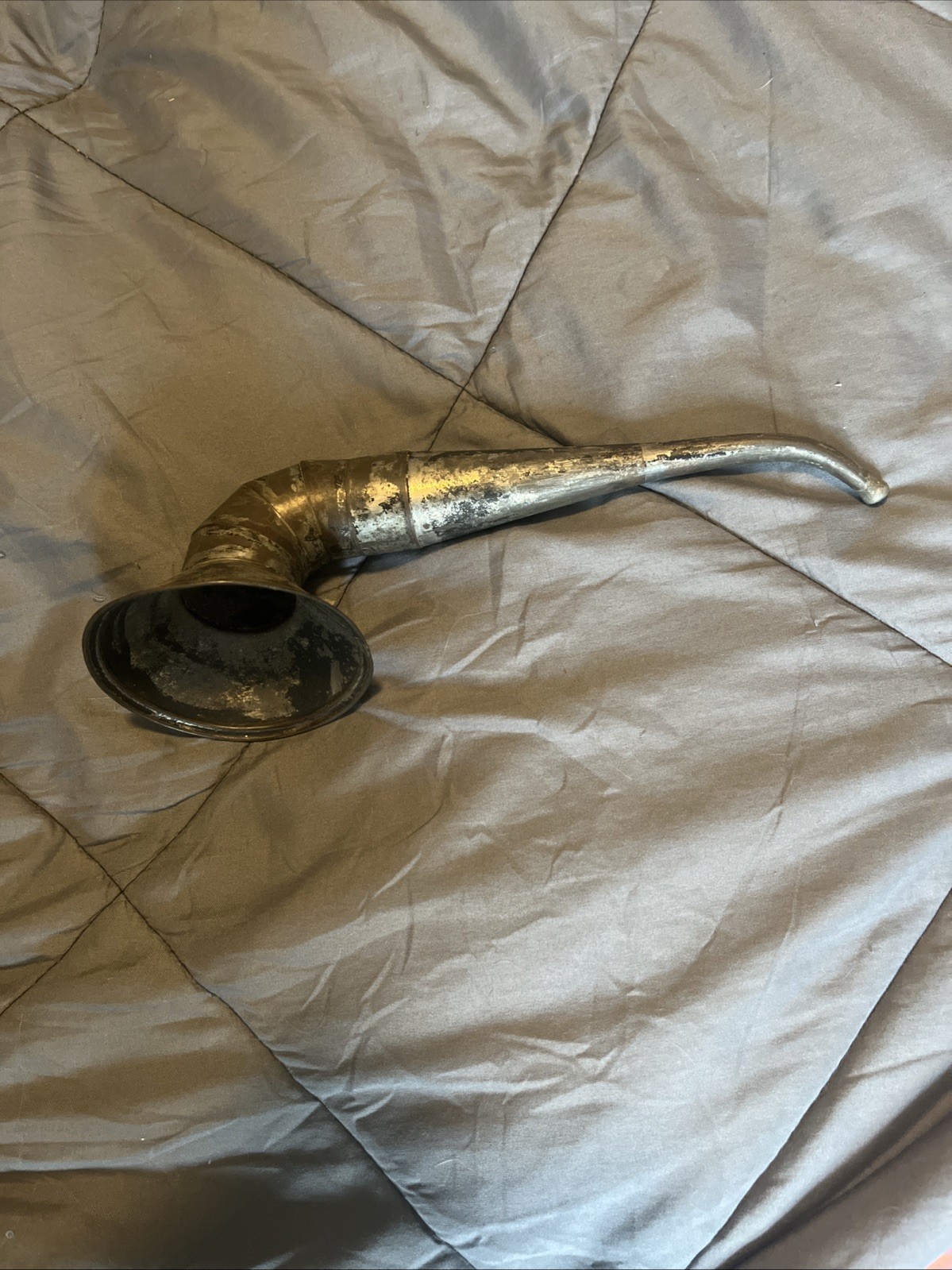 Antique Victorian  Ear Trumpet Hearing Aid Horn Device