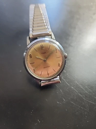 Vintage Men’s Timex Self-Wind Watch 4017 3165 FOR PARTS OR REPAIR ONLY