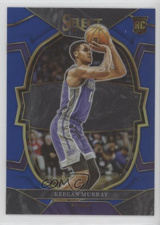 2022-23 Panini Select Concourse Blue Prizm Keegan Murray #81 1l7t