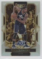 2016-17 Panini Select Courtside Silver Prizm Derrick Favors #233 0w8