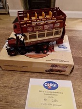 Corgi Thornycroft Bus Beamish Tramway Motor Service
