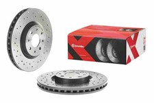 2x Bremsscheibe XTRA LINE - Xtra BREMBO 09.5180.3X für LANCIA FIAT ALFA STILO 2