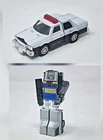 1983 Gobots Hans-Cuff Police Car MR-13 POPY Bandai Tonka