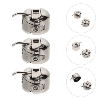 3 Pcs Sewing Machine Bobbin Case Thread Organizers and Storage Bobbins