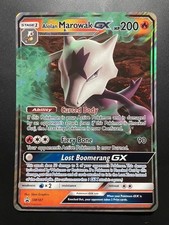 Pokémon Alolan Marowak GX - SM187 BLACK STAR PROMO (Jumbo/Oversized Size) NM on eBay