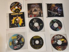 Lotto 9 Giochi PC CD-ROM Vintage pubblicati fra il 1997 e il 2010, alcuni rari