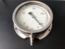 Vintage Ancien Cadran design industriel usine atelier compteur jielde tolix