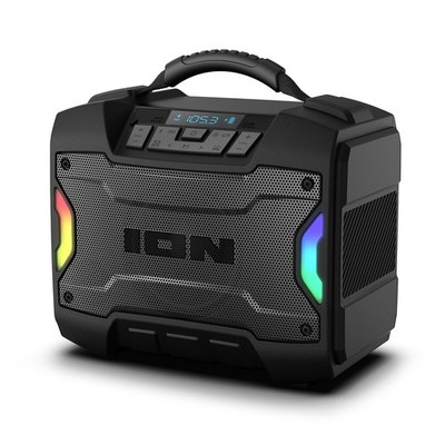 Tzumi Super Bass Jobsite Bluetooth Speaker Heavy Duty Loud Waterproof Portable
