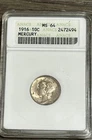 1916 ( No D) Mercury Dime - First Year issue(ANACS)*Error Coin* Roted Reverse