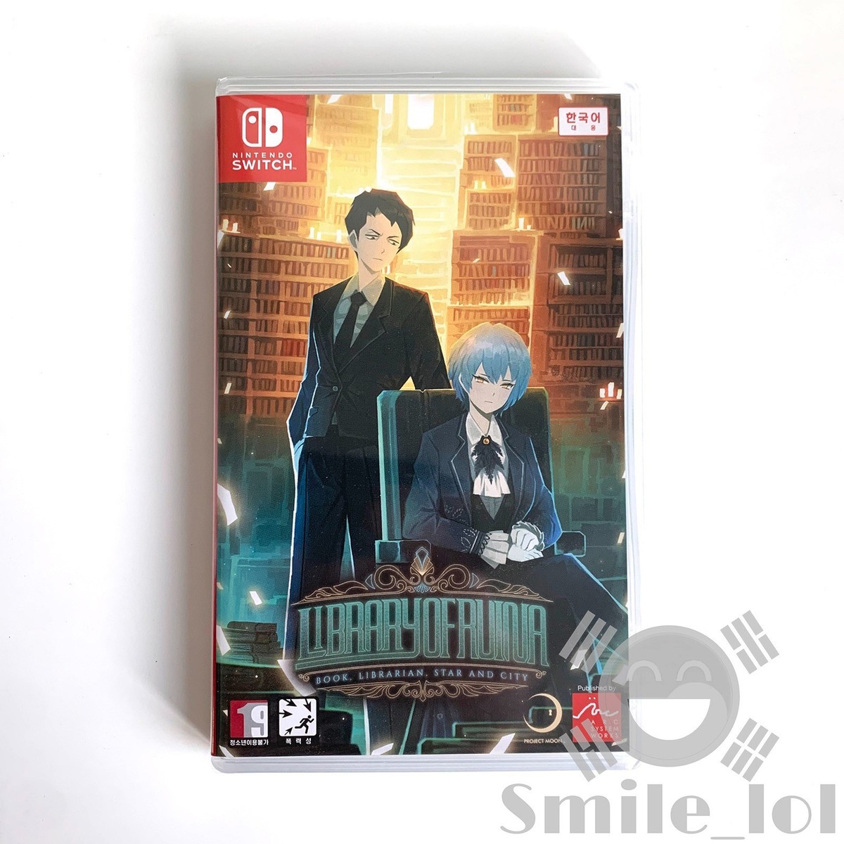 Switch Library Of Ruina + Bookmark & Limbus Company Code [English
