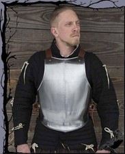 Mittelalter Larp - R&uuml;stung Stahl - Ready for Battle Brustplatte  Epic Armoury