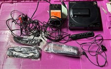 Sony Discman D-10 Black Portable Compact CD Disk Player PARTS W/ Power Control