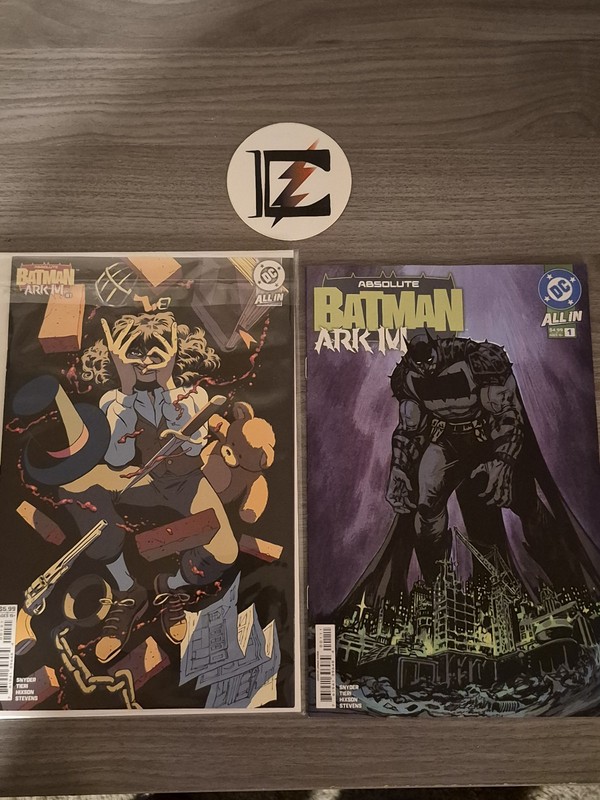 Absolute Batman Ark M #1! NM SET! Cover A plus HTF Variant!