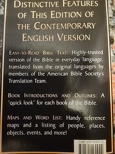 Leicht lesbare Bibel zeitgenössische englische Version CEV, Taschenbuch, Großdruck - Bild 4 von 6
