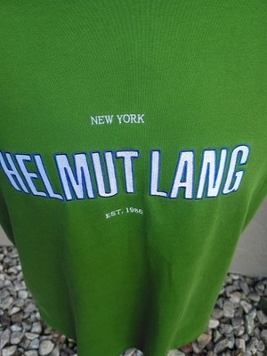 Helmut Lang Men's Embroidered Logo T-Shirt Small | eBay