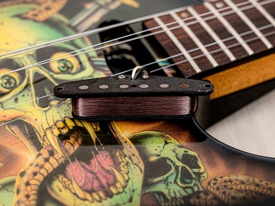 1990 ESP George Lynch Skull & Snakes Signature Model Haji, 100