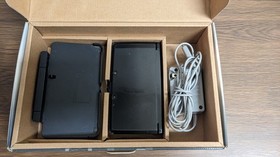 Nintendo 3DS Console System Cosmo Black CIB 