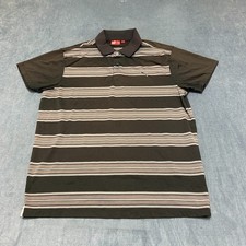 Puma Polo Shirt Mens Large Multicolor Striped...