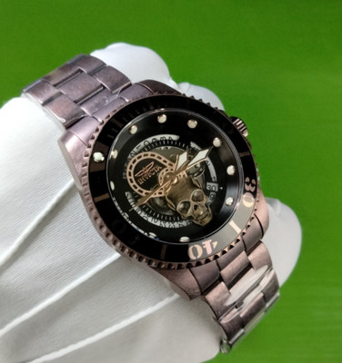 Invicta Pro Diver 46679 Men s Automatic Watch Brown Black Dial 43 mm 200 M WR