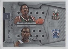 2009-10 Playoff Contenders Round Numbers Brandon Jennings Chris Paul #12 0bn8