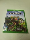 Minecraft Starter Collection - Xbox One   Good Shape. Disc And Case Tested