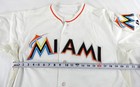2012-18 Miami Marlins #36 Game Used White Jersey 48 760 — photo 3