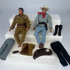 LONE RANGER  TONTO Action Figures Vintage 1973 GABRIEL With Accessories
