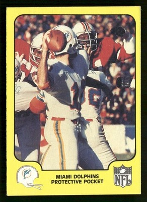1978 Fleer Team Action #27 Miami Dolphins Team