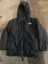 Boys Small North Face Reversible Puffer Jacket Coat