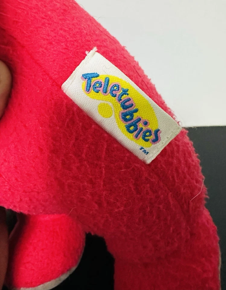 Muñeco de peluche rojo de colección Playskool 1998 Teletubbies Talking Po juguete probado funciona Foto 4 de 4