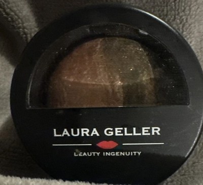 NWOB RARE LAURA GELLER BAKED MARBLE EYESHADOW Rome Capri .06 OZ