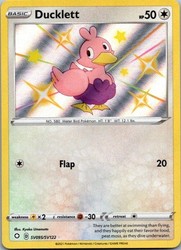 Ducklett SV095/SV122 Shining Fates Shiny Vault Holo Rare