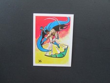 1986 Reyauca Venezuela DC Super Amigos  Album Sticker Card  36 Batman Batarang