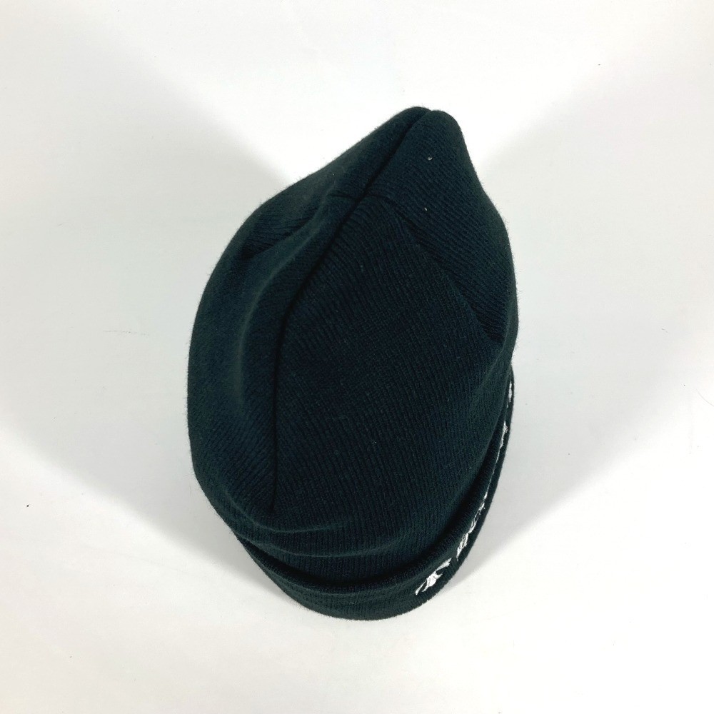 CHROME HEARTS Watch Cap Beanie Hat Knit Cap Bi Color Knit Hat Used image 6