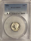 PCGS 1941 Mercury Dime MS65 10C